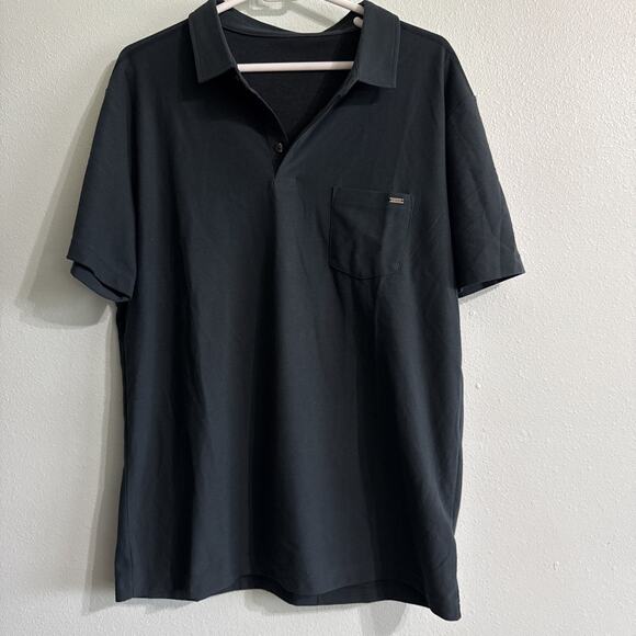 Vuori V164 Ace Men's Polo green Athletic Stretch Shirt Large - Picture 1 of 5